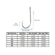 Marlin 9285 Nickel Çapraz İğne No:2 (100Pcs)