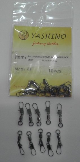 Yashino YM-3803 Bilyalı Kilitli Fırdöndü - İnox ( Eski Tip ) Numara: 1