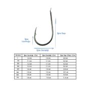 Marlin 1056 Fukase HC Nickel İğne No:1/0 (20Pcs)