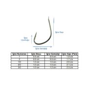 Marlin 1047 Kaizu-T HC Nickel İğne No:2/0 (20Pcs)