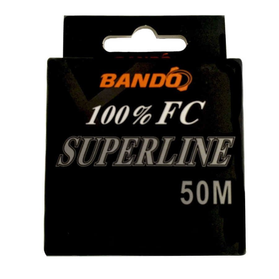 Bando Süperline %100 FluoroCarbon Misina Standart - 0.44MM - 50MT - 12.5KG