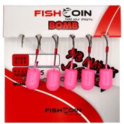 Fishcoin Bomb Jighead Pink Glow 8-2 Gr