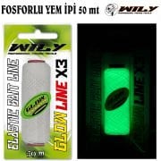 Wily  Fosforlu (Glow) Yem İpi 50 mt