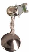 Silverstar Tekli ve Çiftli Klipsli Metal Zil Boy: 18MM Klipsli Tekli