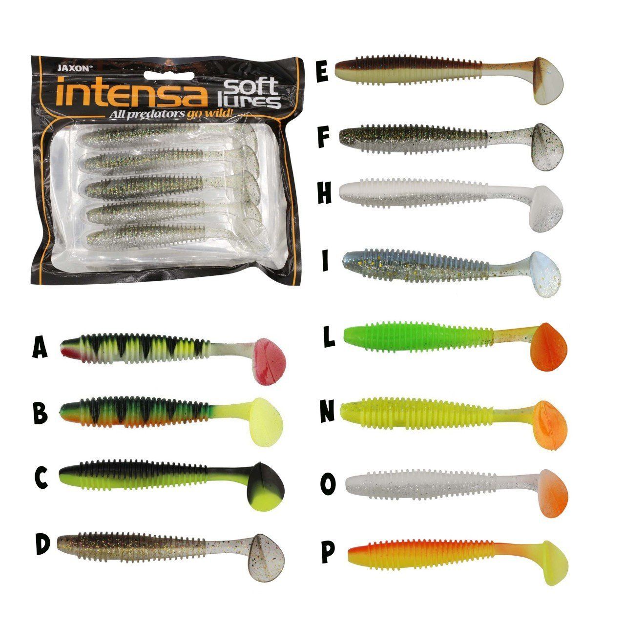 Jaxon Gummy İntensa Silikon 10 Cm F