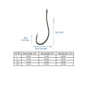 Marlin V7054 Big Surf HC Nickel İğne No:1 (20Pcs)