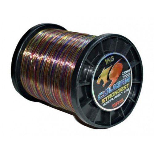 Nippon Cougar 1kg Bobin Misina Ebruli 0,40 mm