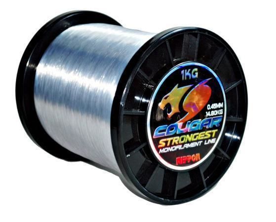 Nippon Cougar 1kg Bobin Misina Gri 0,20 mm