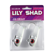 SEABOR ZOKA (LILY SHAD) 60GR (2 AD), WHITE GLOW