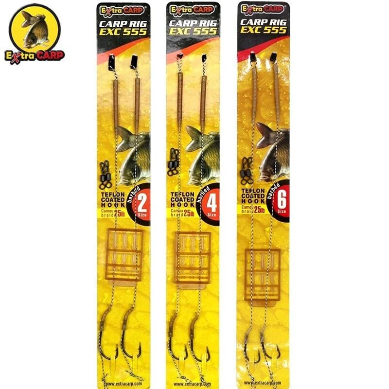 Exc 222 Sazan Boili Takımı Teflon İğneli 25lb