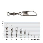 Klipsli Fırdöndü Siyah Nikel 144'lü