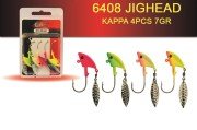 Captain Jig Head Kappa 4'li Mix Set Kaşıklı Jig Head