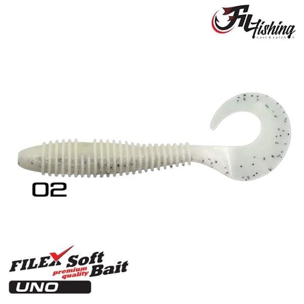 Filex Soft Bait Orak Kuyruklu Silikon Balık 7.5 cm 2