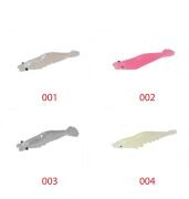 Captain 3056 Silikon Karides 8cm Suni Yem 5li Paket