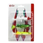Captain 3068 Pluse Soft Turna Silikonu 3lü Mix Set Suni Yem