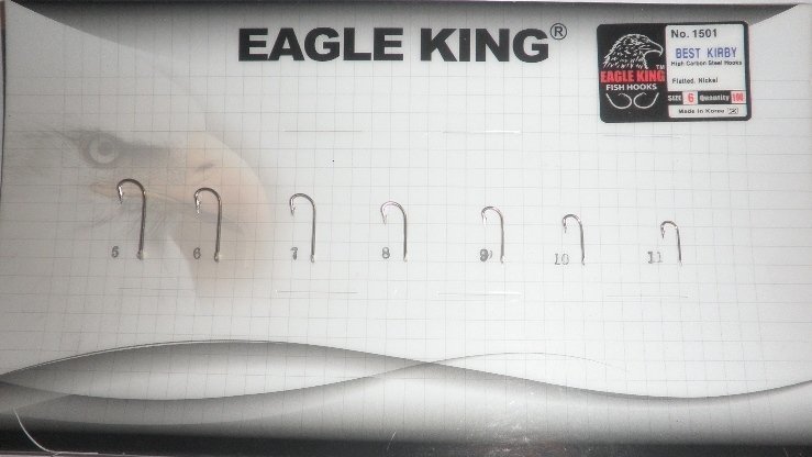 Eagle King 1501NI Çapraz Nikel Sinek İğne ( VMC 9224NI ) 6