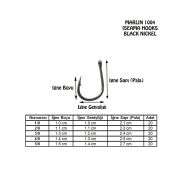 Marlin 1004 iseama HC BN İğne No:4/0 (20Pcs)