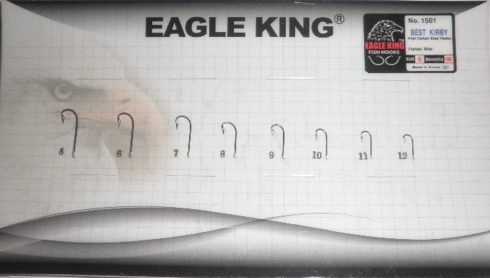 Eagle King 1501BL Çapraz Siyah Sinek İğne (VMC 9224BL) 7