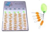 Captain Stoper Kartela 50x6'lı Set Kauçuk Stopper