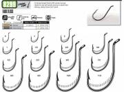 Vmc 8299BN Çapraz Kısa Pala Halkalı Nikel Döğme İğne 1/0