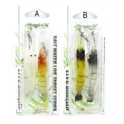 Captain 3063 Silikon Karides Takım 10cm Suni Yem 2li Set