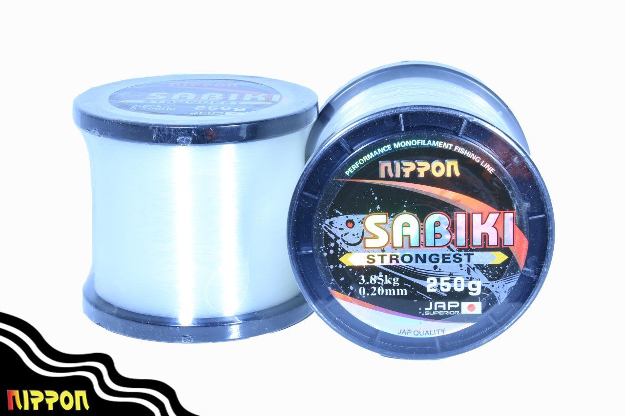 Nippon Sabiki Bobin Misina 250 gr Beyaz 0,15 mm