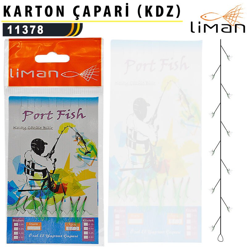 Liman Karton Çapari (KDZ) 10 İğneli