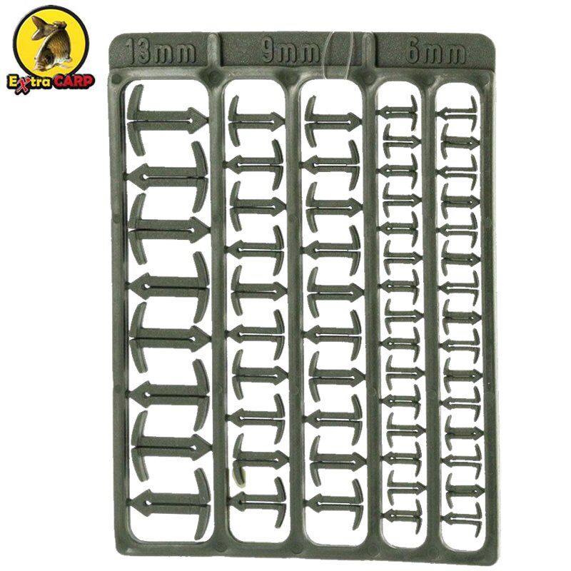 Carp Stopper 6-9-13Mm / 58 Pcs / Olive Green