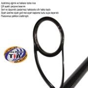 Captain 1368 Rubby 2 Parça Spin Kamış 5-20gr Atar