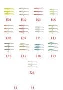 Captain 3526 Eel Fish 5cm Silikon Zargana Suni Yem 3lü Paket