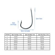 Marlin 496 Siyah Olta İğnesi