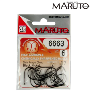 Maruto 6663NS Siyah Nikel Olta İğnesi