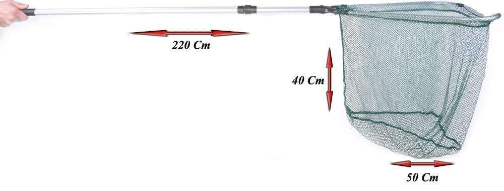 Captain 6725 Kepçe 2 Parça 220cm Teleskopik Kepçe 55x40cm Tor