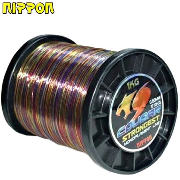 Nippon Cougar 1kg Bobin Misina Ebruli