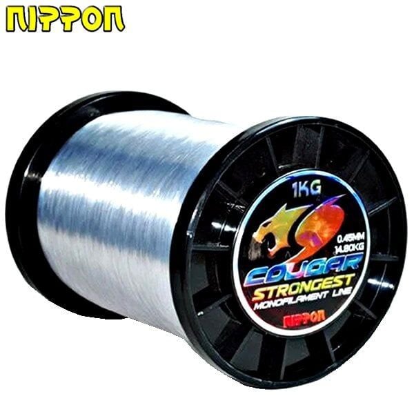 Nippon Cougar 1kg Bobin Misina Gri