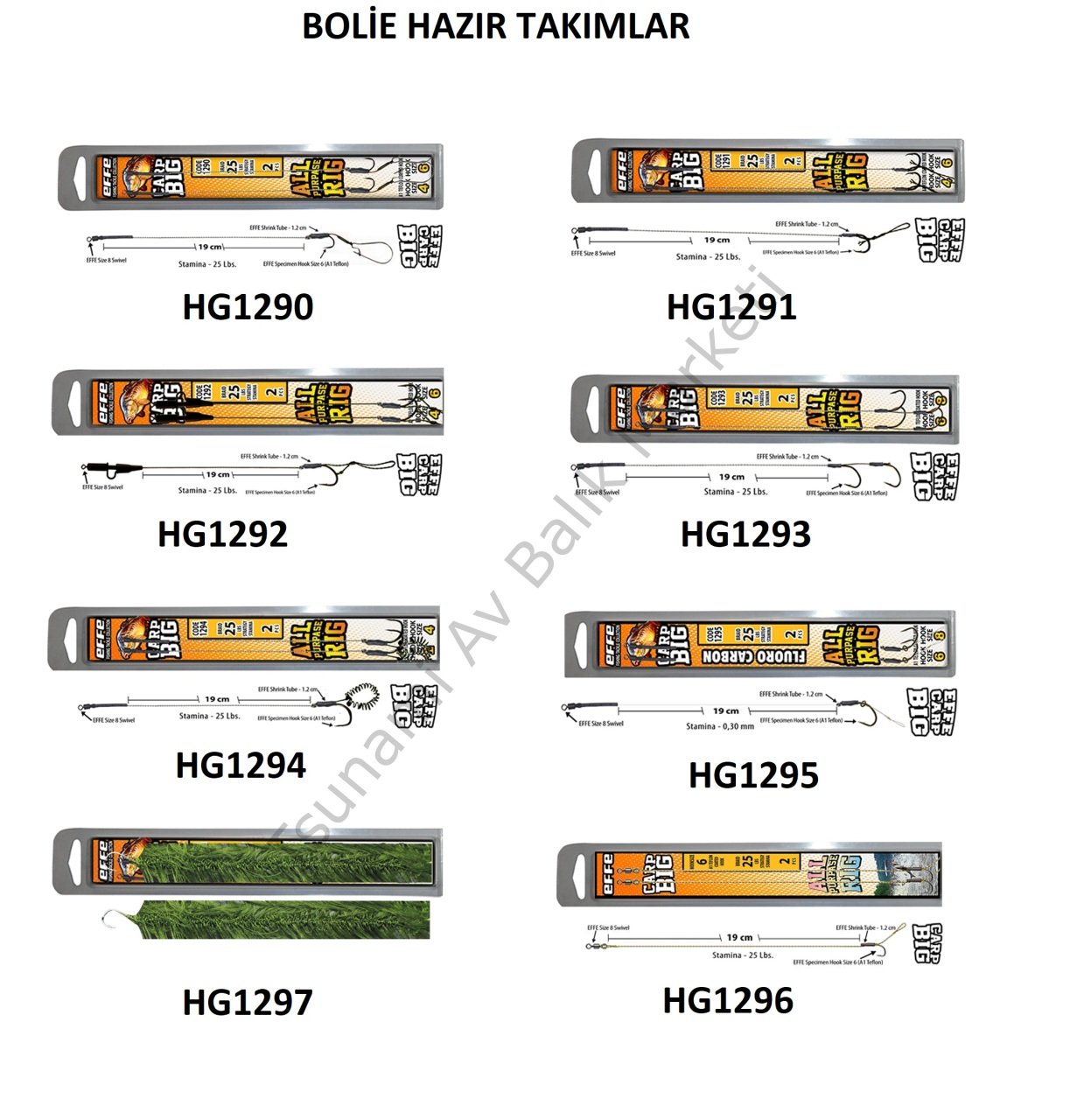 BOLIE HAZIR TAKIM (1 Adet)