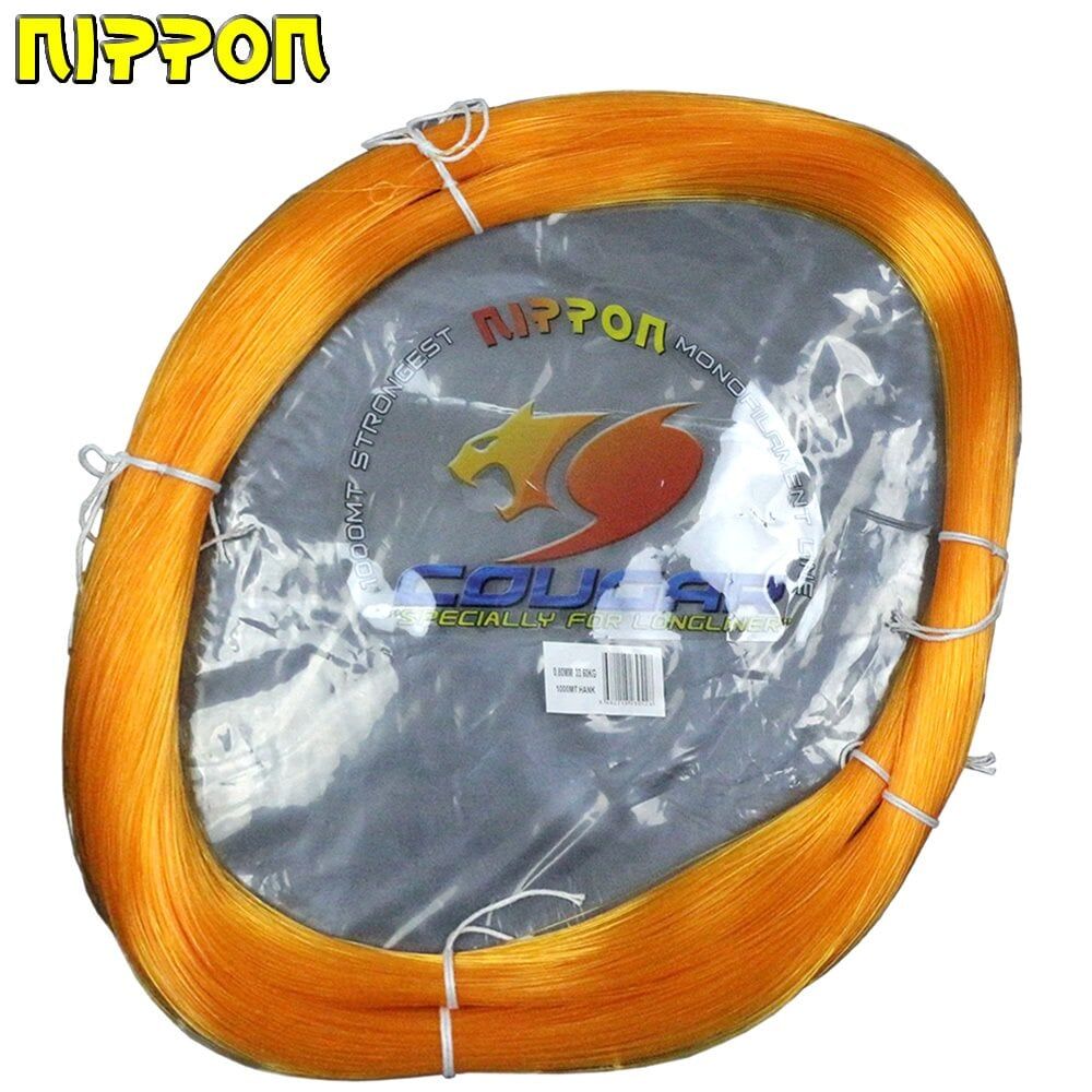 Nippon Cougar Çile Misina Sarı 1000 mt