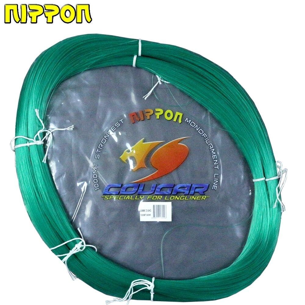 Nippon Cougar Çile Misina Yeşil 1000 mt