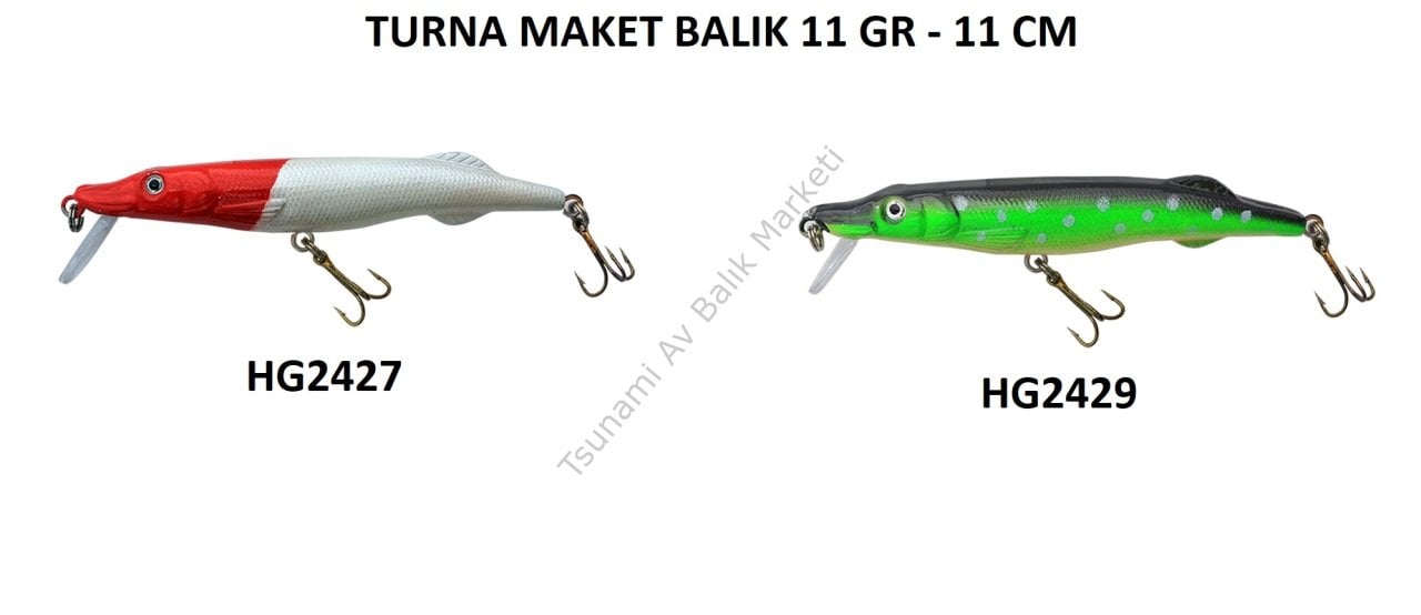 MAKET BALIK TURNA (11 GR - 11 CM)