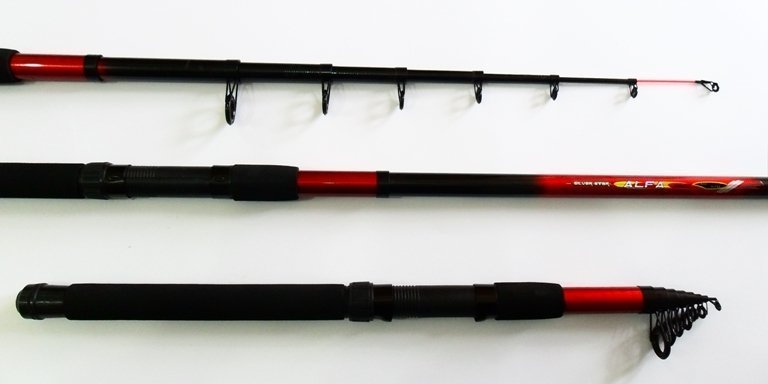 Silverstar Alfa 40-120 GR Teleskopik Kamış Boy: 2.40 MT / 6 Parça / Kapalı: 56 CM