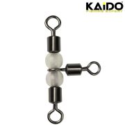 Inox Boncuklu Bilyalı Üçlü Fırdöndü 10'lu 10X12