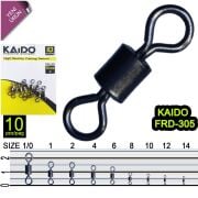 Inox Bilyalı Düz Fırdöndü 10'lu 6