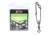 Captain 5155 Karabina Klips 2x80mm 5li Paket Black Nikel