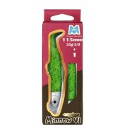 Minnow 6 Süper 90 mm Silikon 19g-2/0+1 02
