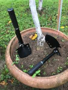 MultiTools Mini Katlanır Kazma Kürek Çekiç Seti