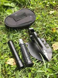 MultiTools Mini Katlanır Kazma Kürek Seti